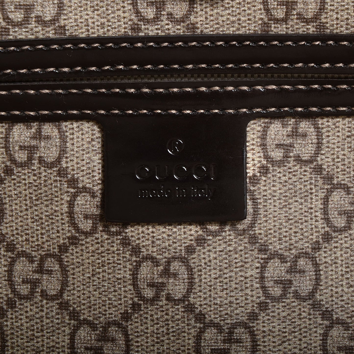GG Plus Monogram Tattoo Heart Medium Joy Tote Ebony