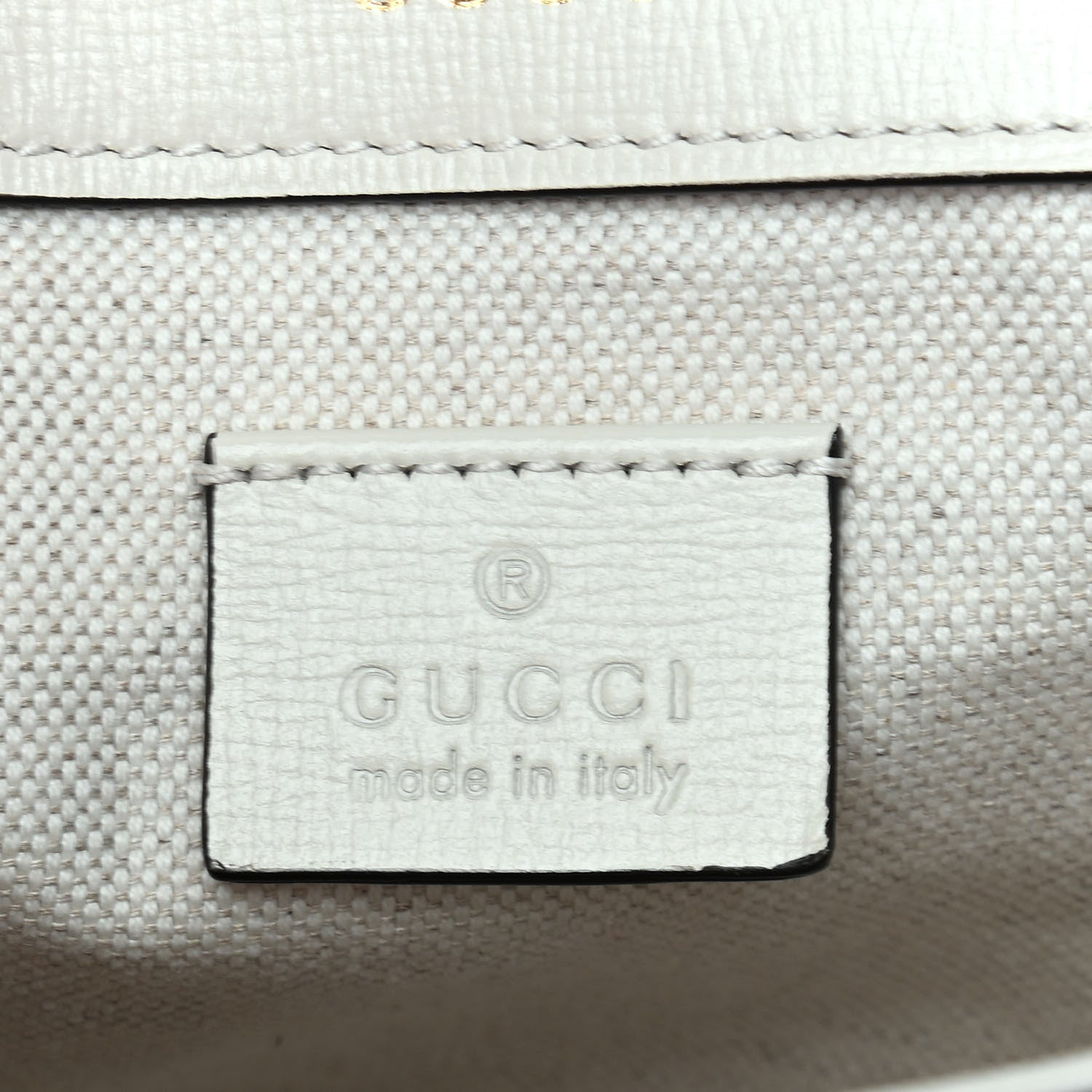 Gucci GG Supreme Monogram Web Mini Horsebit 1955 Shoulder Bag Beige Mystic White 5 of 8
