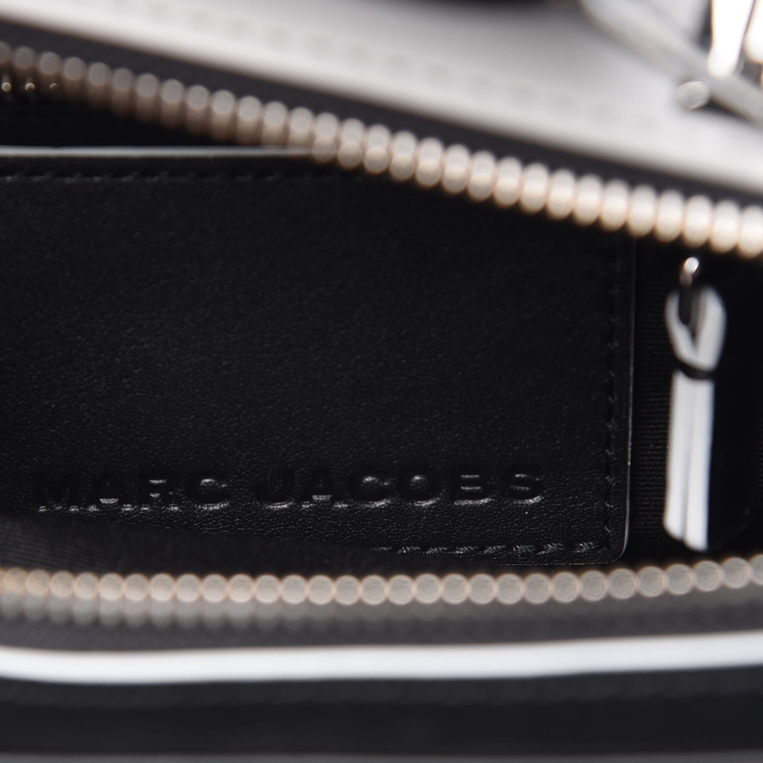 Marc Jacobs Calfskin The Box 20 Crossbody Black White 7 of 7