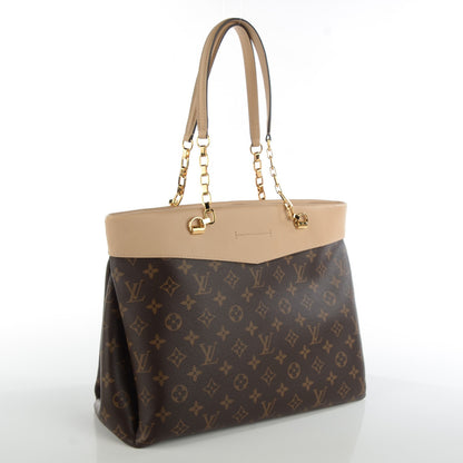 Louis Vuitton Monogram Pallas Shopper Dune 3 of 7