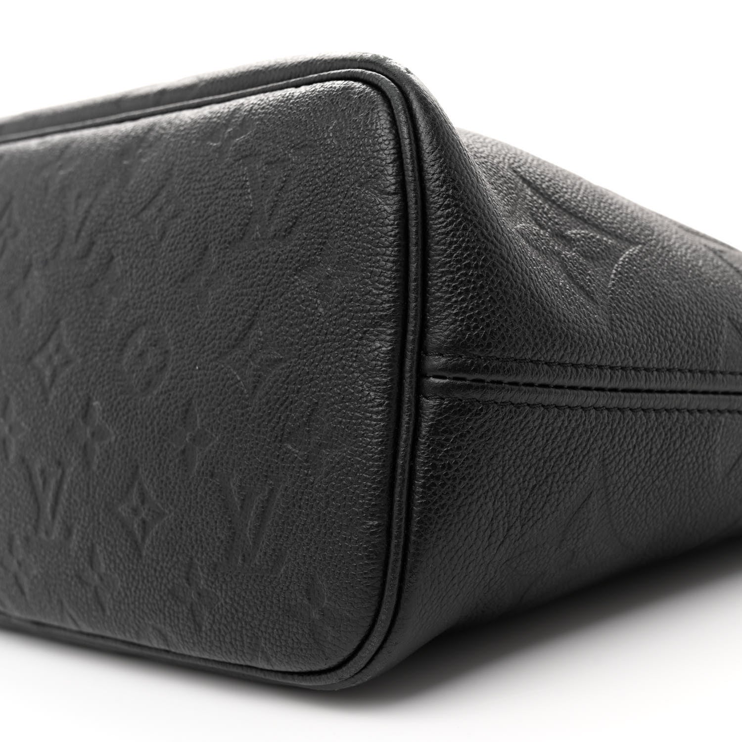 Louis Vuitton Empreinte Monogram Giant Neverfull MM Black 9 of 11