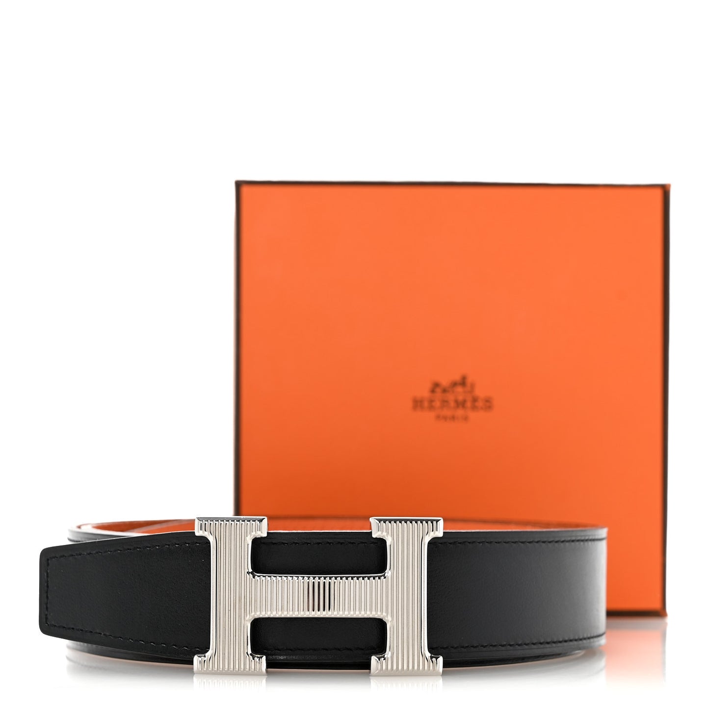 Box Togo 32mm Striee H Belt 110 44 Black Orange