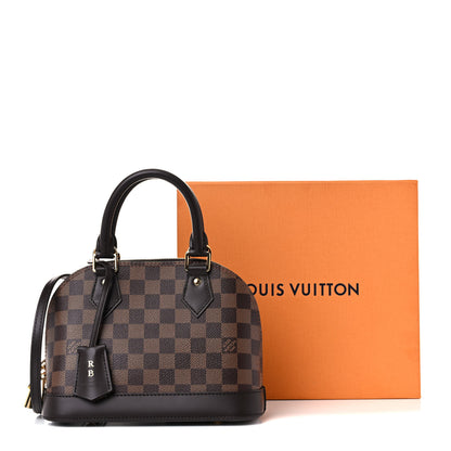 Louis Vuitton Damier Ebene Alma BB 9 of 9