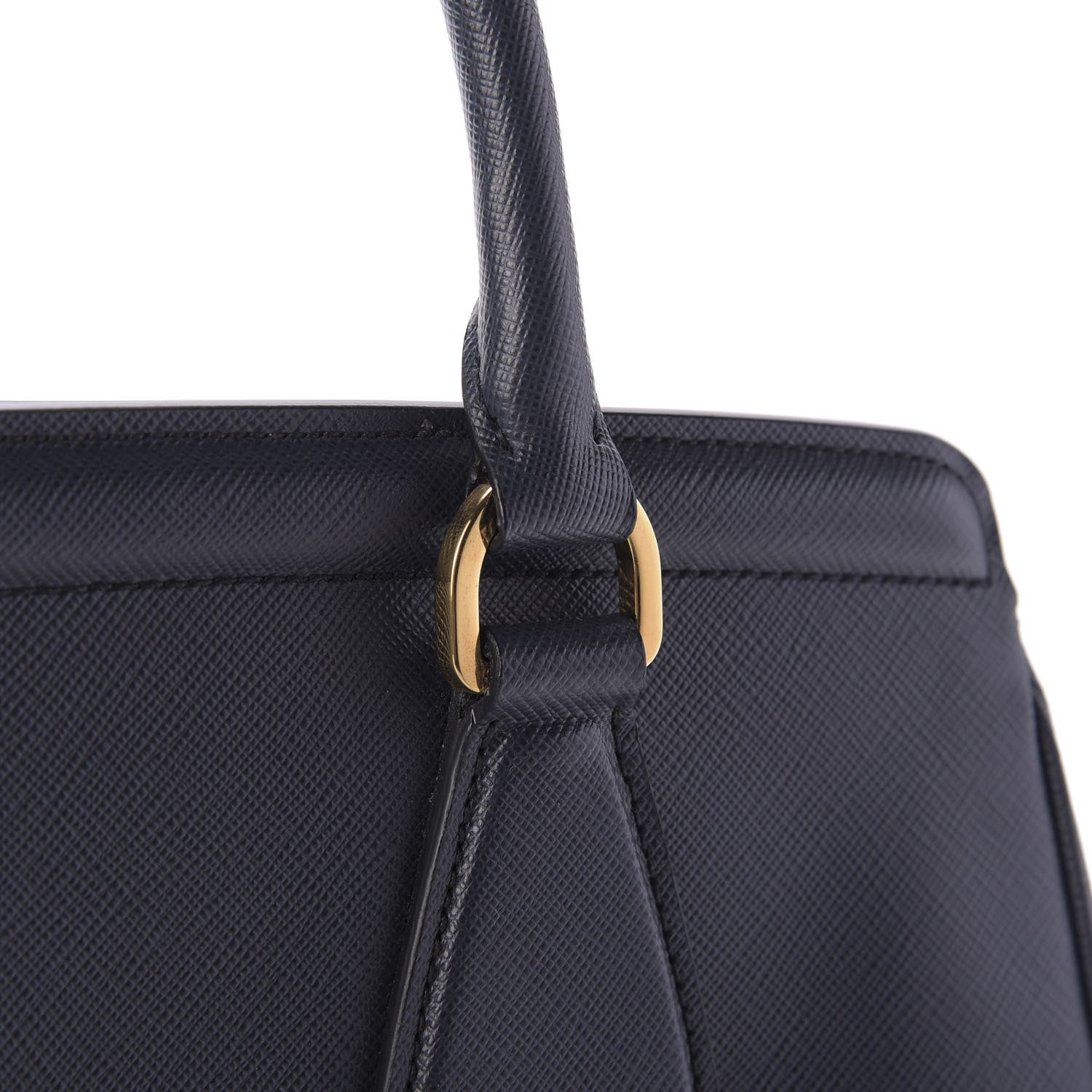 Prada Saffiano Lux Parabole Tote Baltico 12 of 12