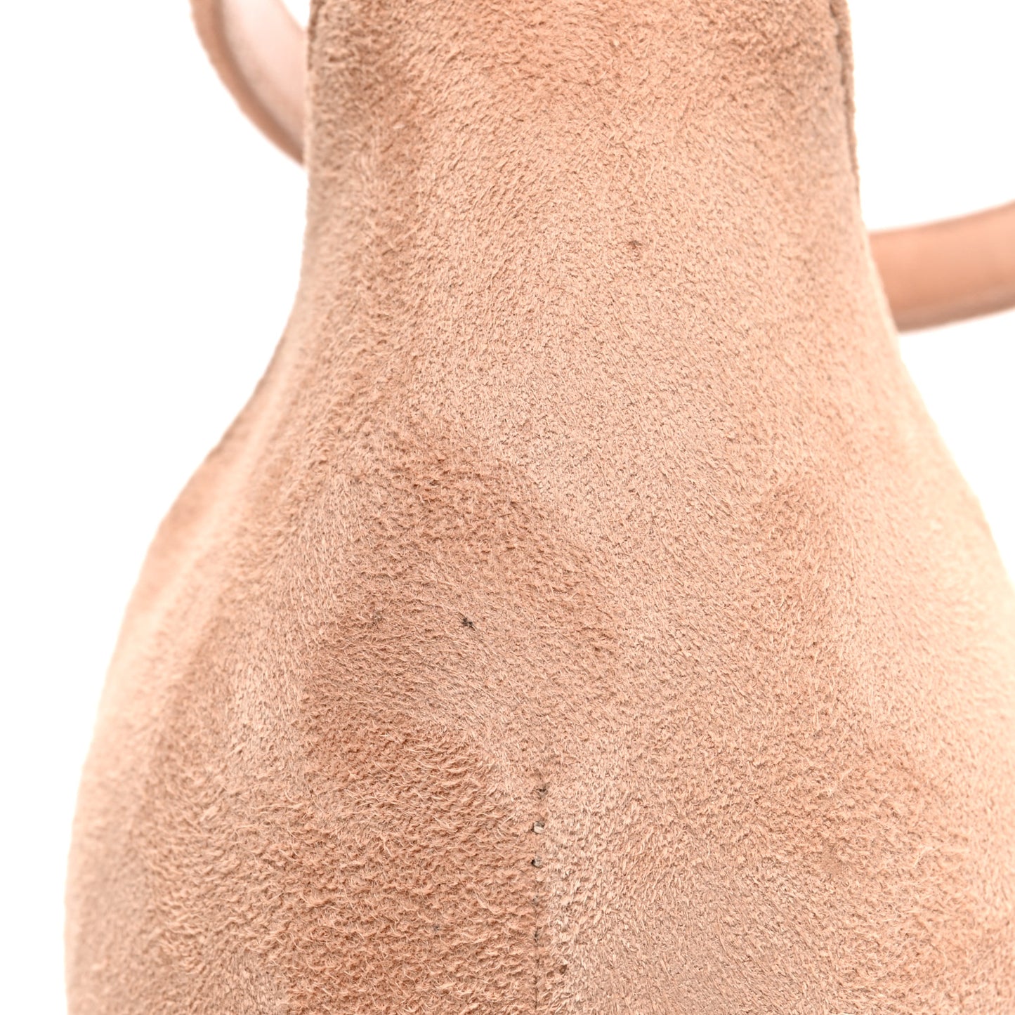 Suede Goatskin Crystal Joy 105 Sandals 39 Nude