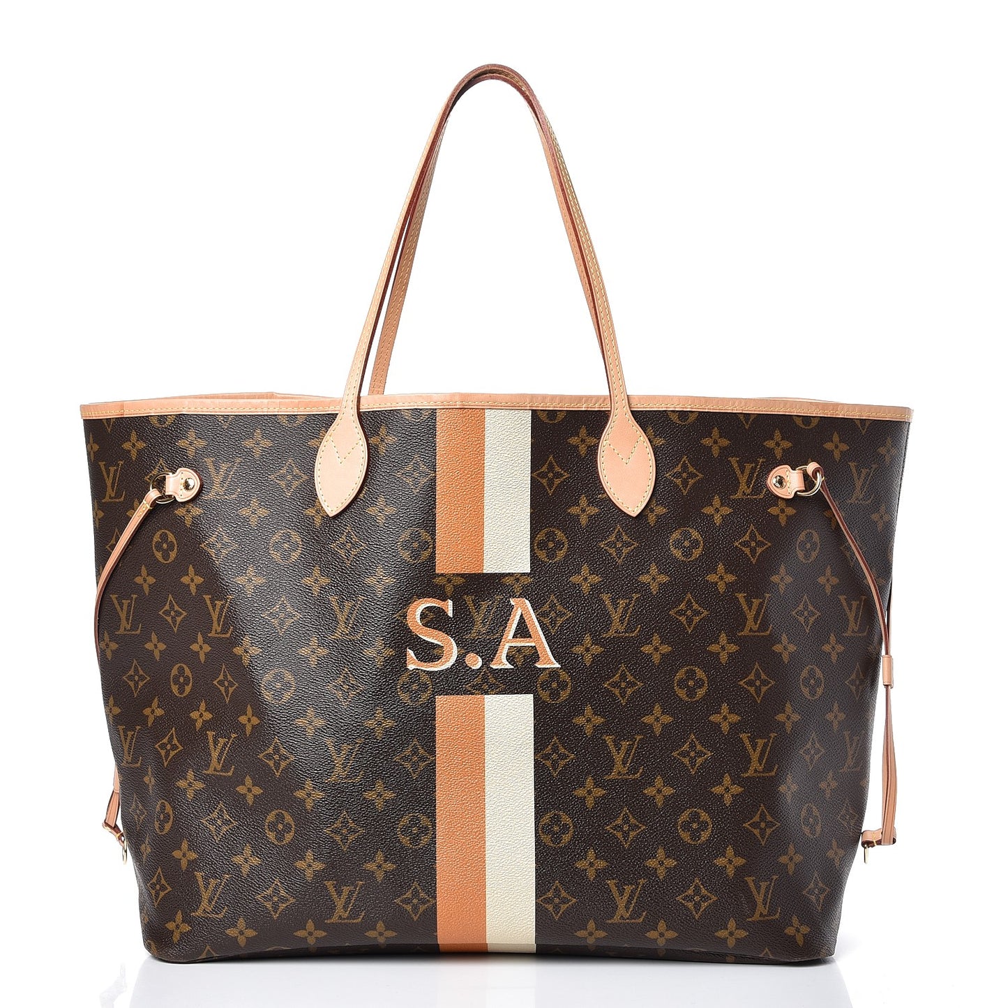 Monogram My LV Heritage Neverfull GM Orange White