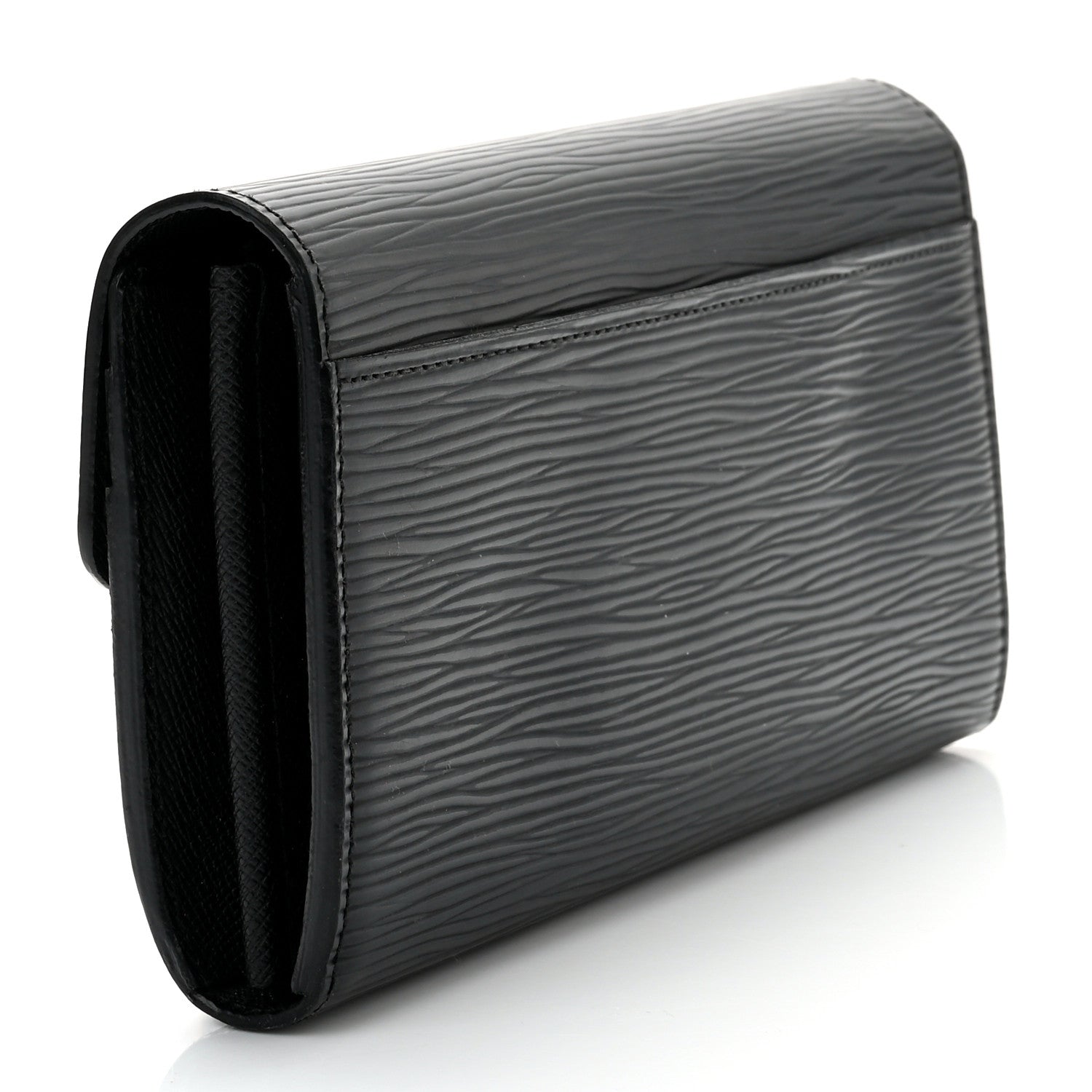 Louis Vuitton Epi Sarah Wallet NM Black 3 of 7
