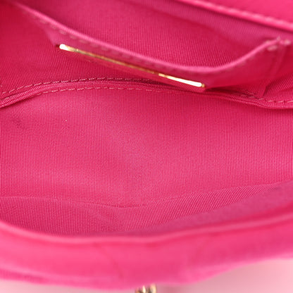 Chanel Jersey Quilted Chanel 19 Waist Bag Pink 5 of 10