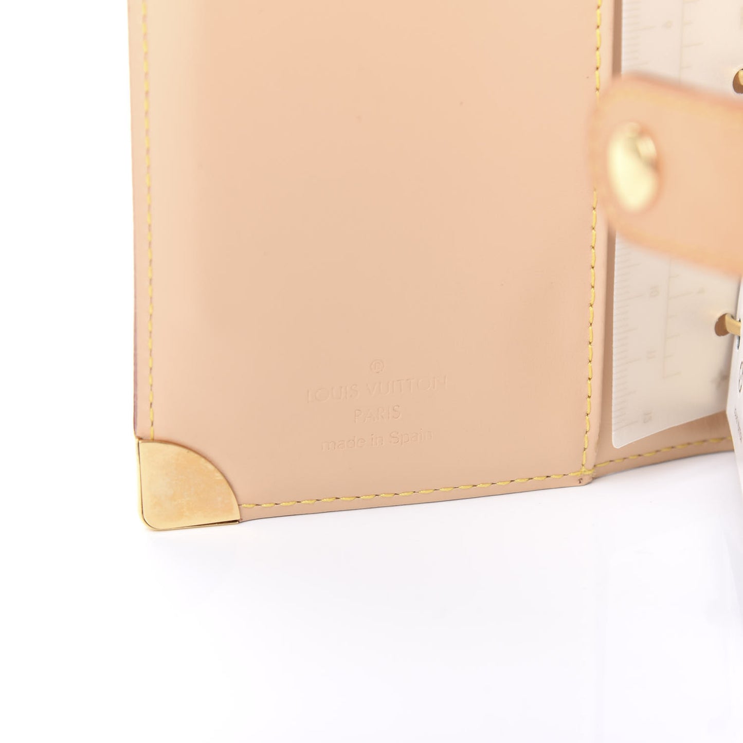 Monogram Multicolor Small Ring Agenda Cover Black
