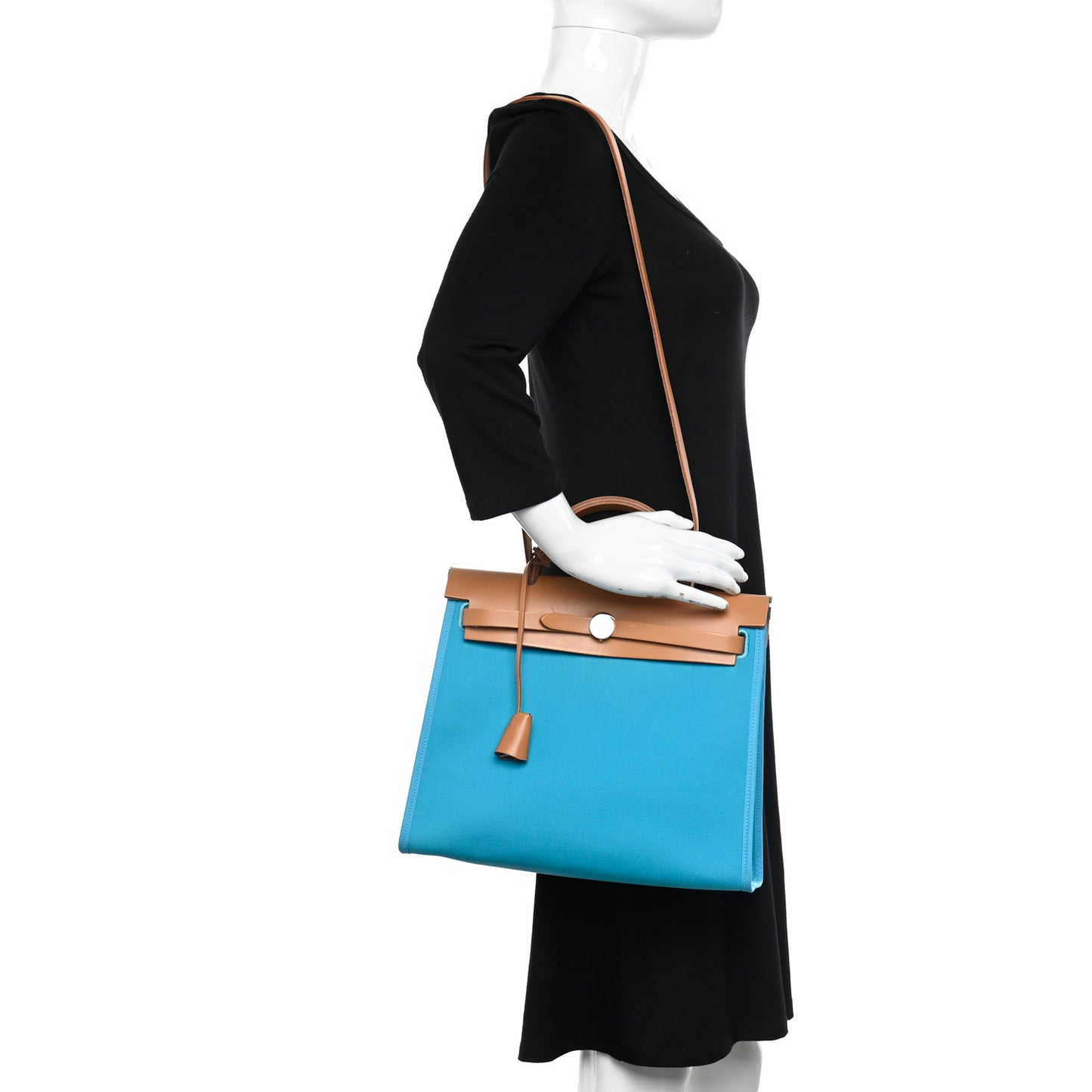 Toile Officier Vache Hunter Verso Herbag Zip PM 31 Bleu Azteque Menthe
