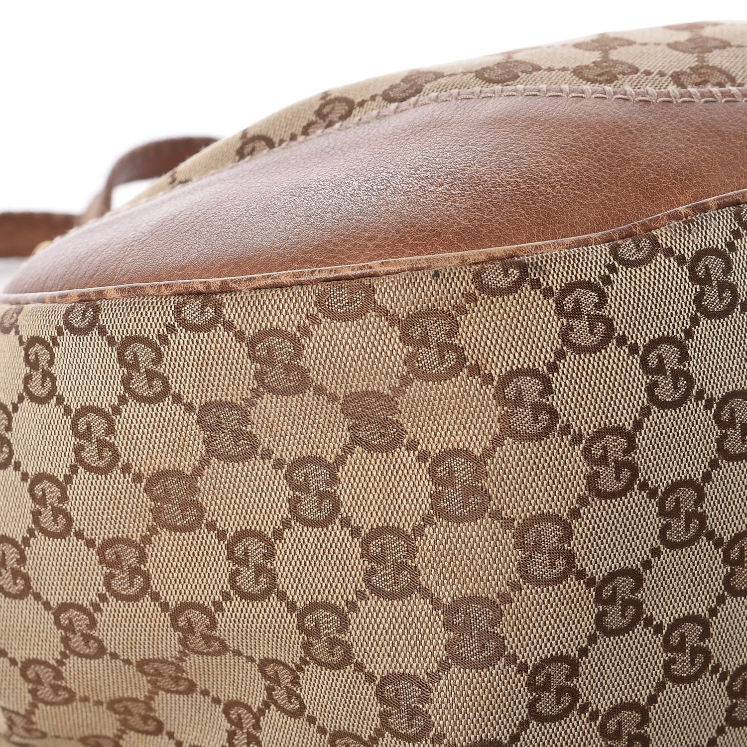 Gucci Monogram Medium Charlotte Hobo Brown 12 of 22