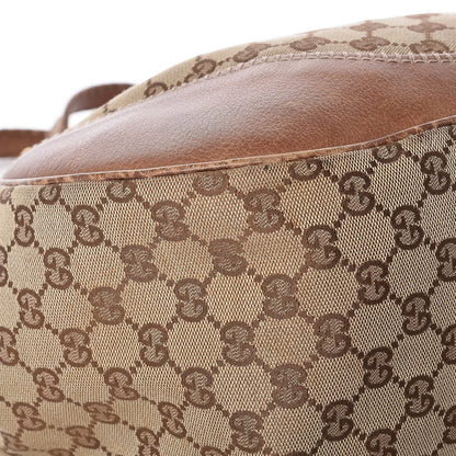 Gucci Monogram Medium Charlotte Hobo Brown 12 of 22