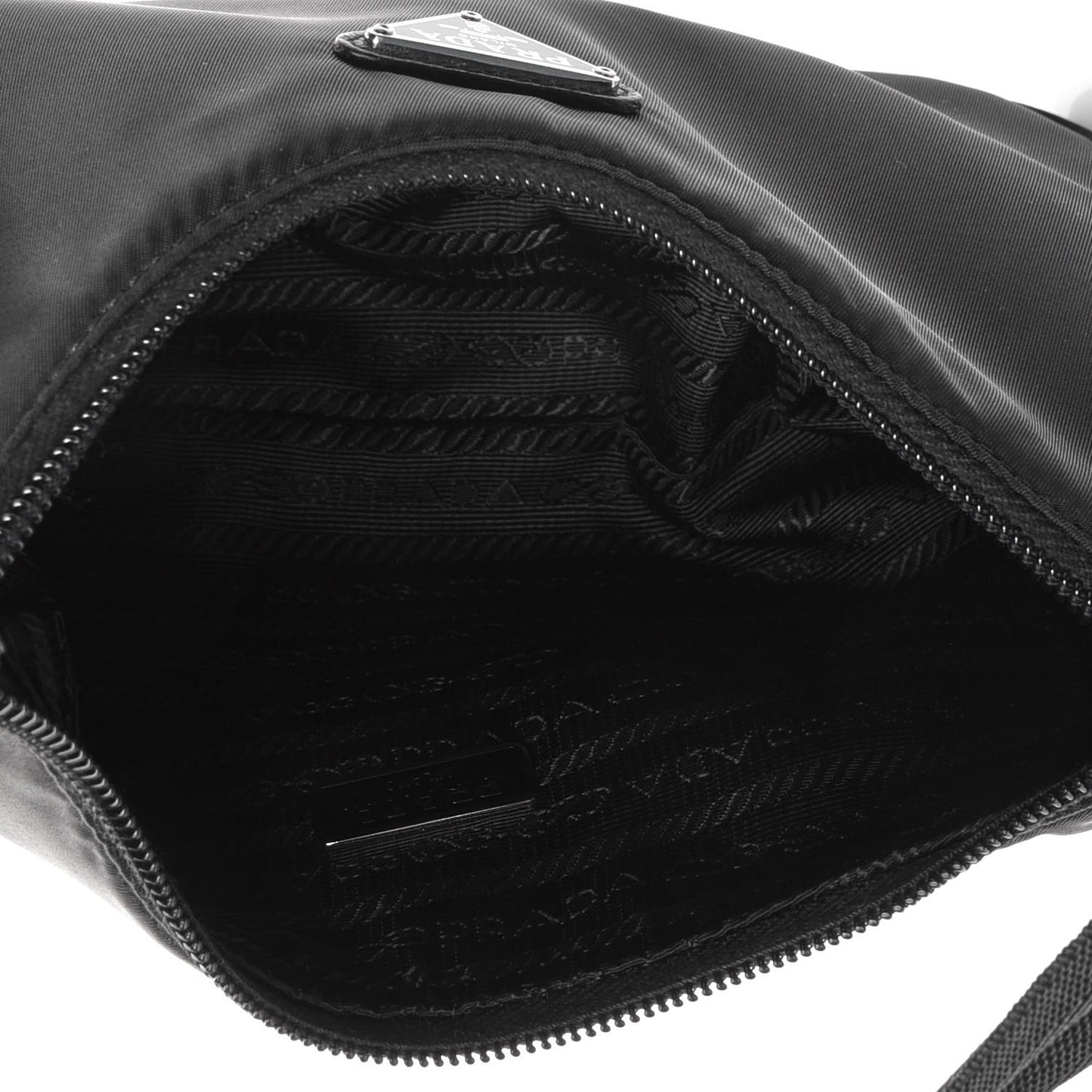 Tessuto Nylon Mini Re-Edition 2000 Bag Black