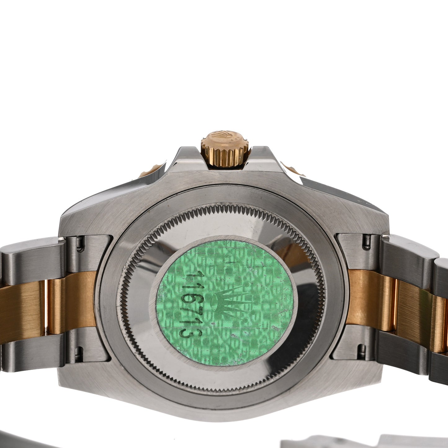Stainless Steel 18K Yellow Gold 40mm GMT-Master II Oyster Perpetual Date Watch 116713LN