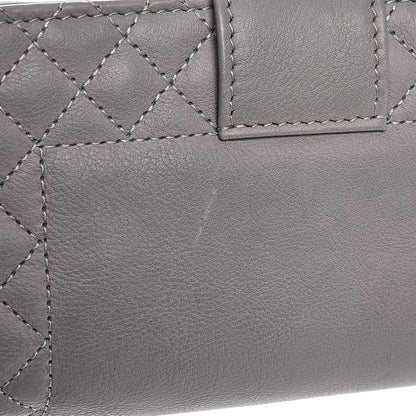 Chanel Calfskin Boy Reverso Mini Pochette Grey 8 of 8