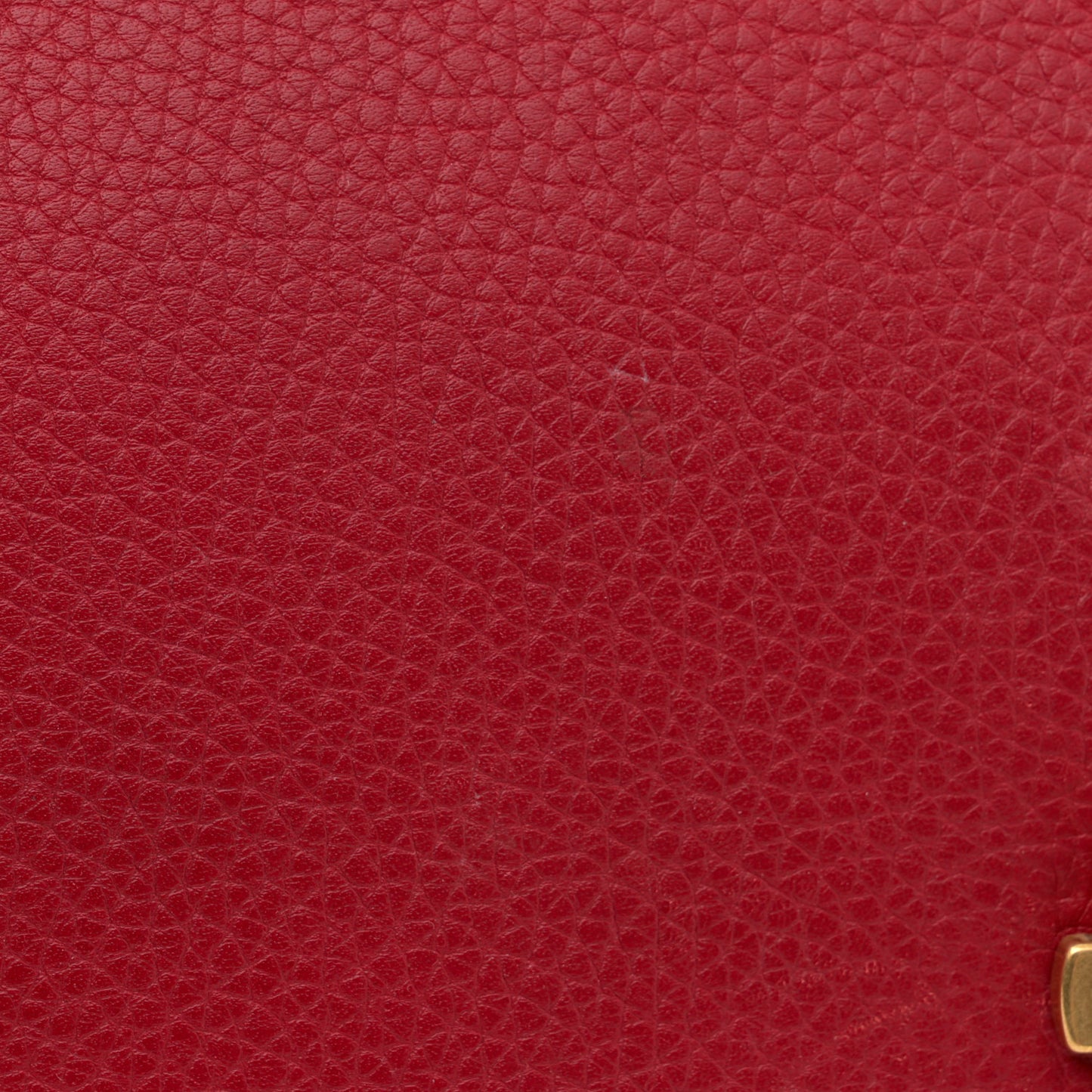 Calfskin Small GG Marmont Top Handle Bag Vulcanic Red