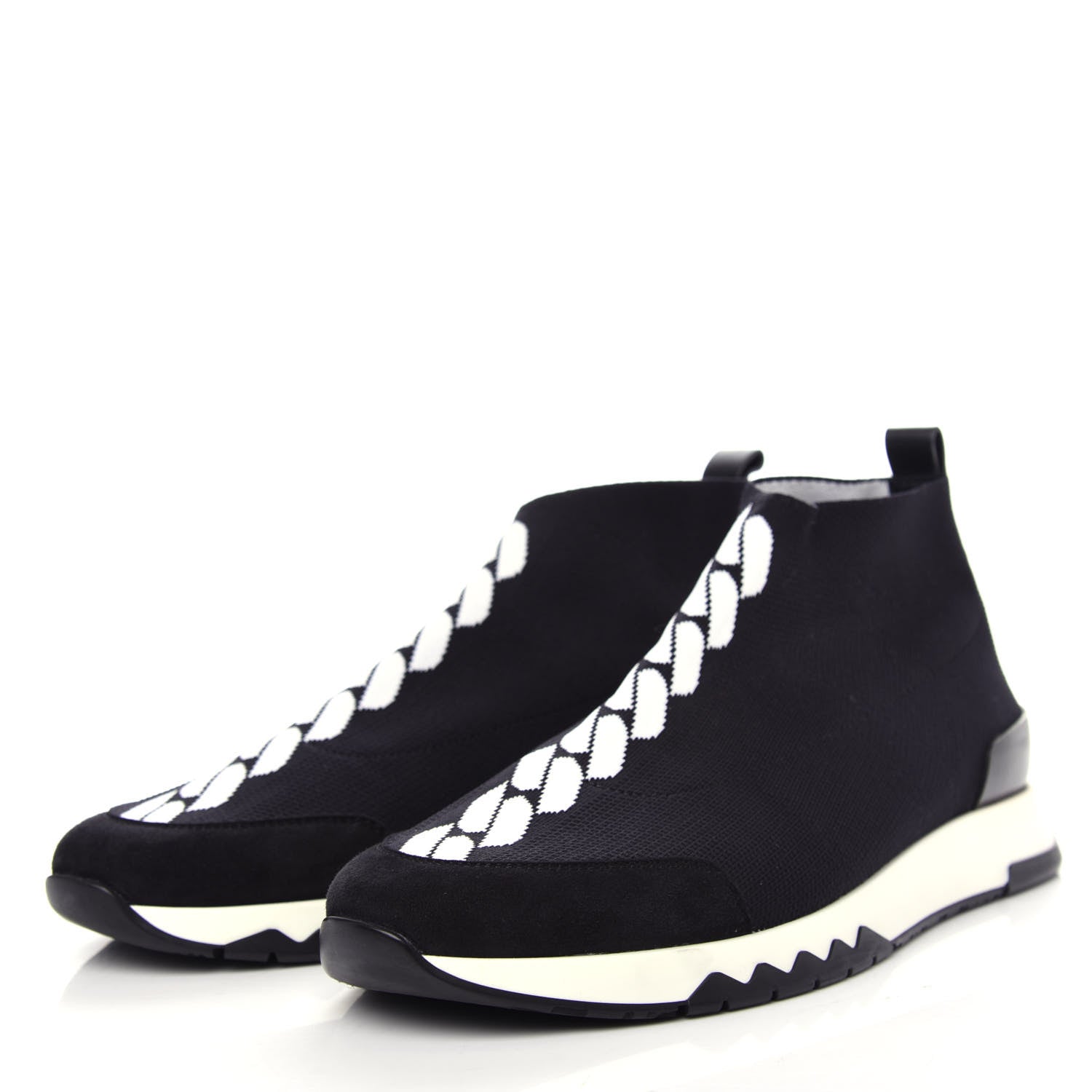Hermes Mesh Volo Sneakers 40 Black 3 of 9