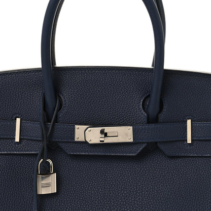 Hermes Togo Birkin 30 Bleu Nuit 7 of 11