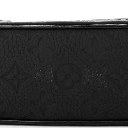 Louis Vuitton Taurillon Monogram Mini Soft Trunk Black 9 of 9