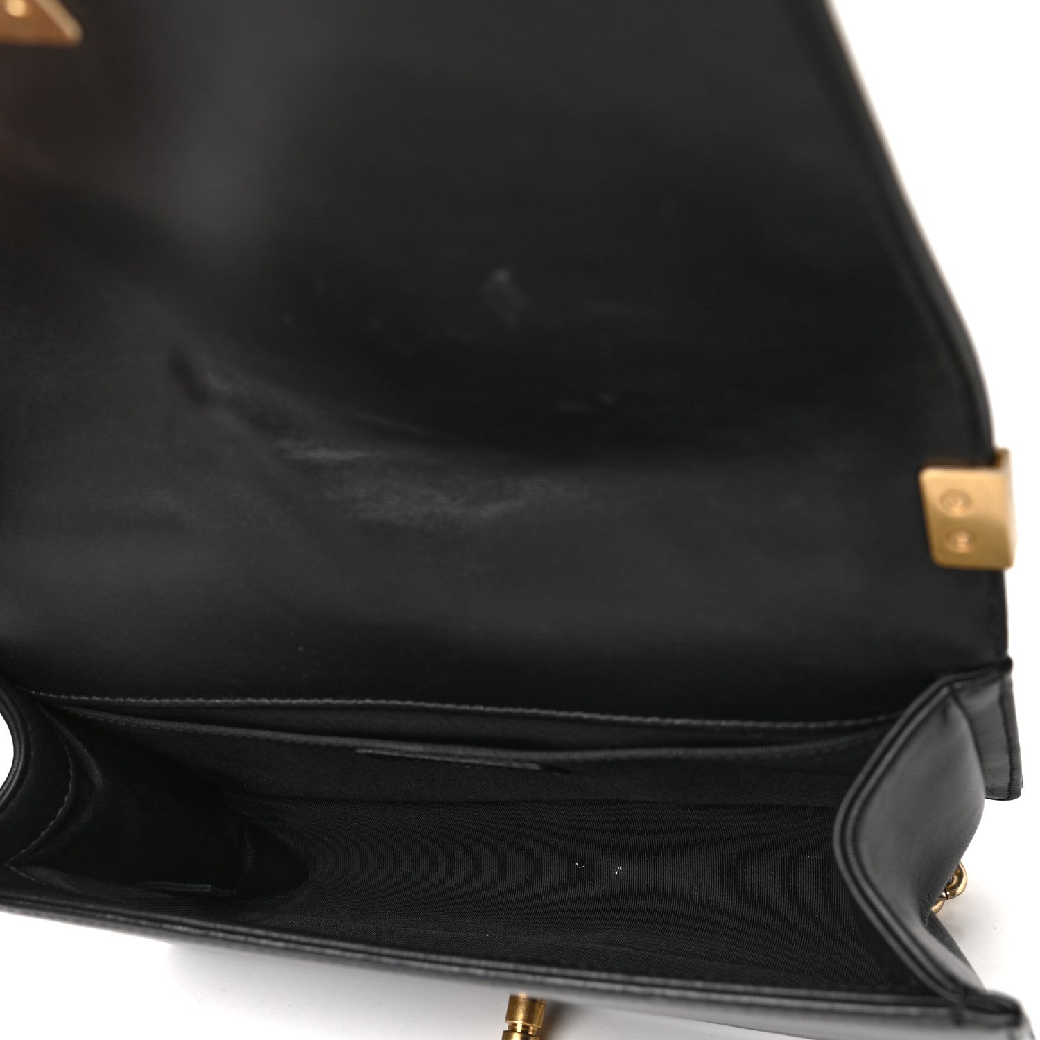 Chanel Lambskin Quilted Medium Boy Flap Black 4 of 12