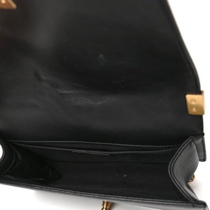 Chanel Lambskin Quilted Medium Boy Flap Black 4 of 12