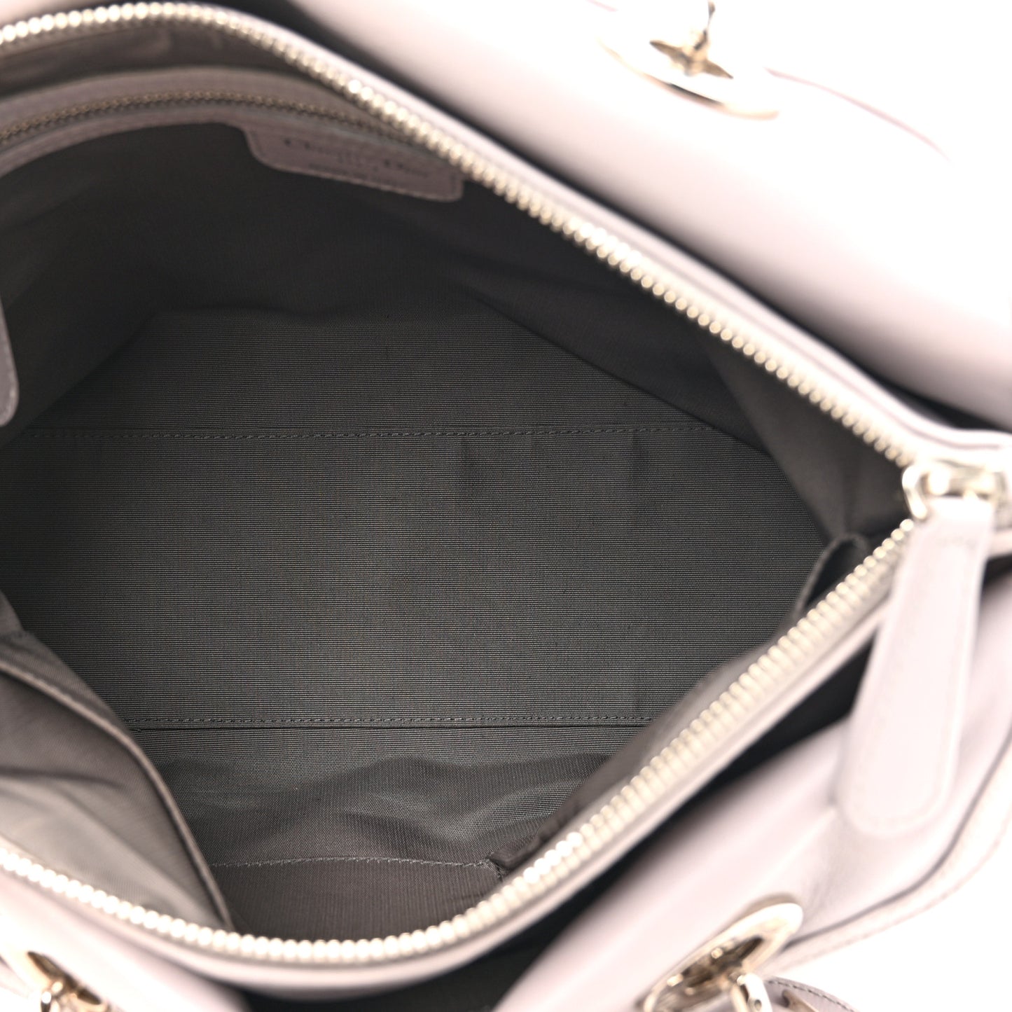 Lambskin Cannage Medium Granville Tote Lilac