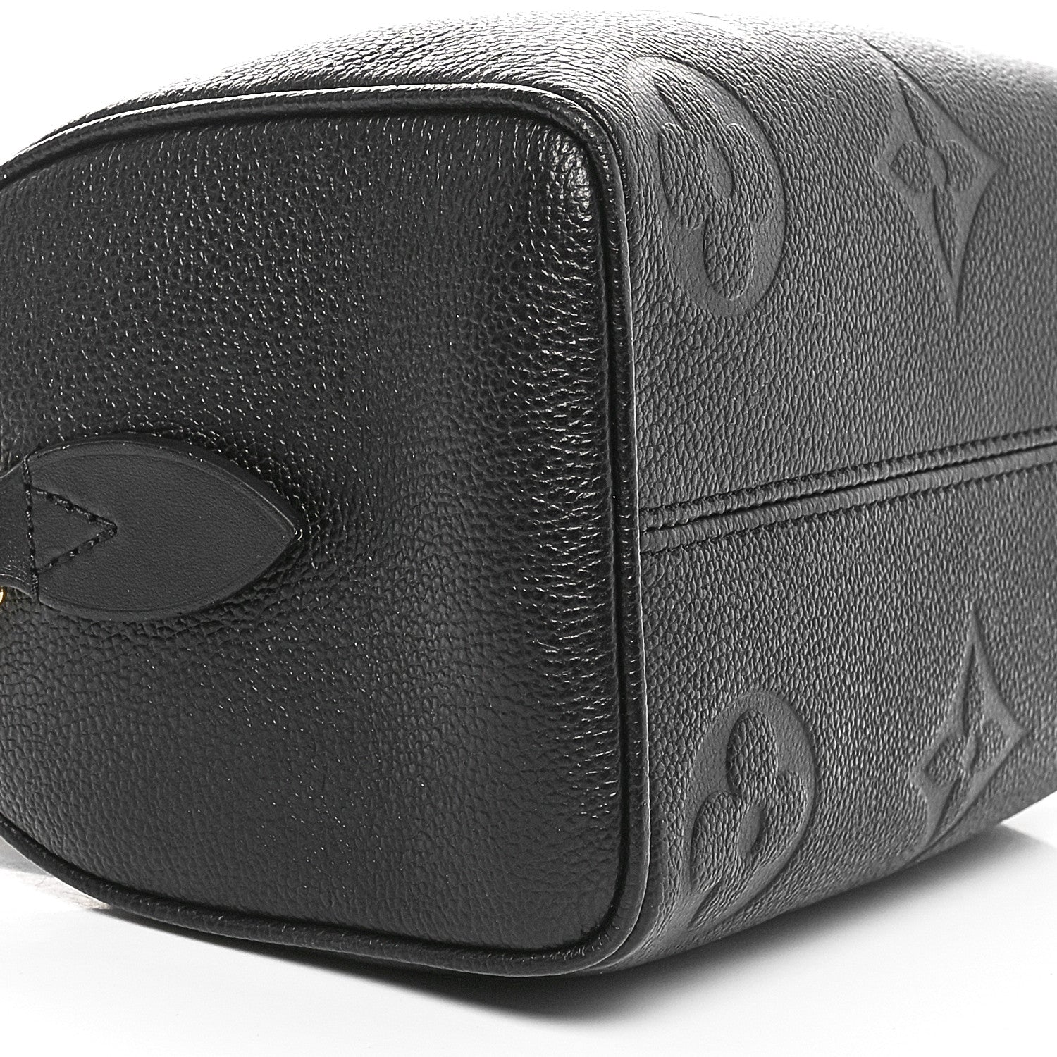 Louis Vuitton Empreinte Monogram Giant Speedy Bandouliere 20 Black 9 of 10