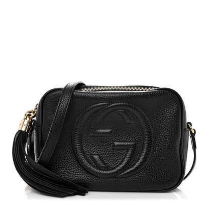 Gucci Pebbled Calfskin Small Soho Disco Bag Black 1 of 11