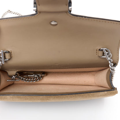 Gucci GG Supreme Monogram Super Mini Dionysus Shoulder Bag Taupe 5 of 10