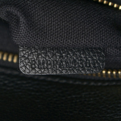 Burberry Grainy Calfskin Medium Title Bag Black 7 of 12