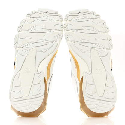 Valentino Garavani Calfskin VLTN Womens Bounce Sneakers 38.5 White 5 of 9