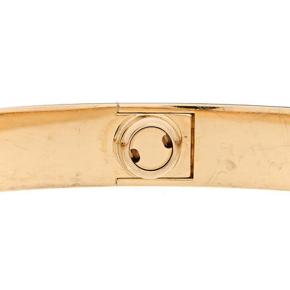 Cartier 18K Yellow Gold LOVE Bracelet 17 5 of 8