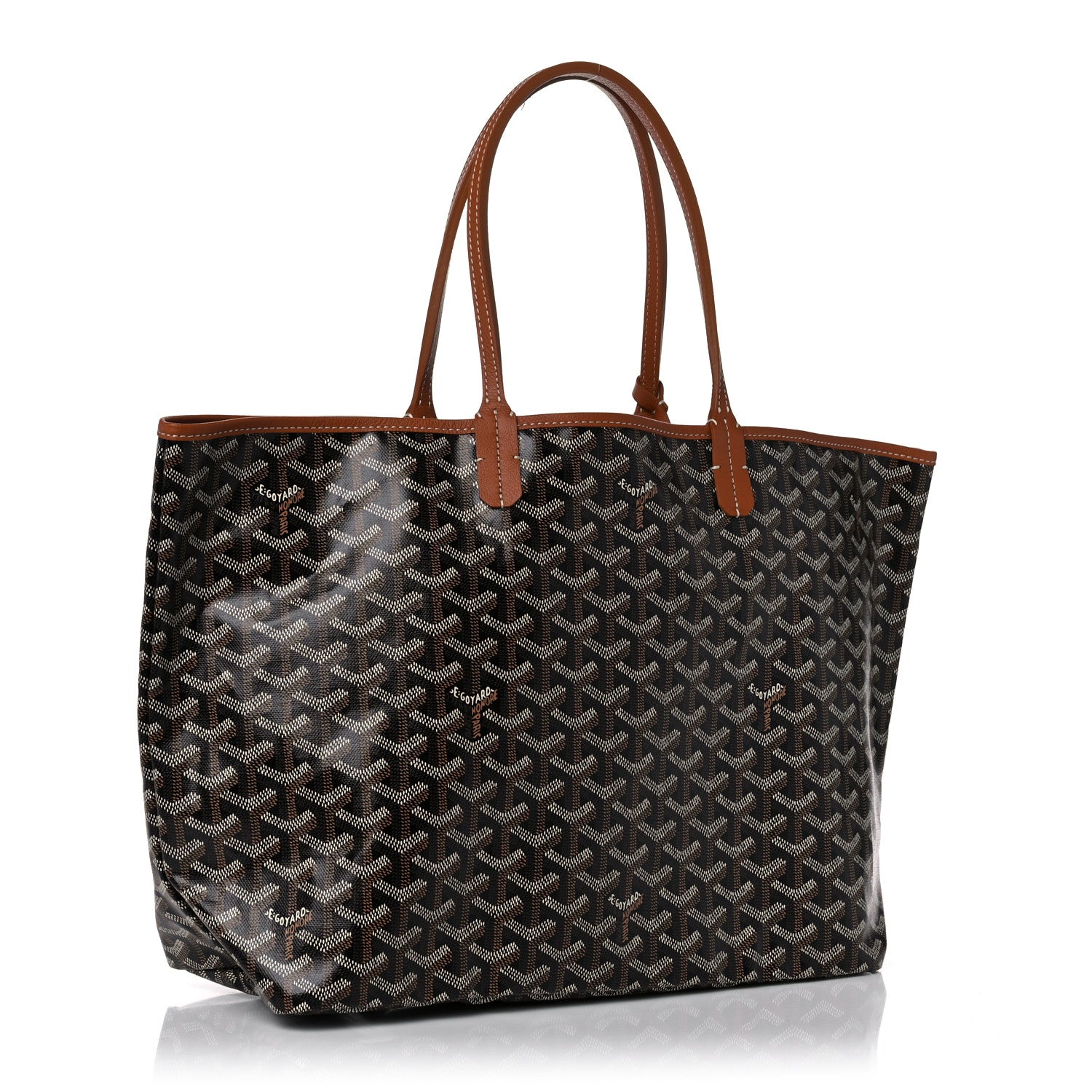 Goyard Goyardine Saint Louis PM Black Gold 3 of 8