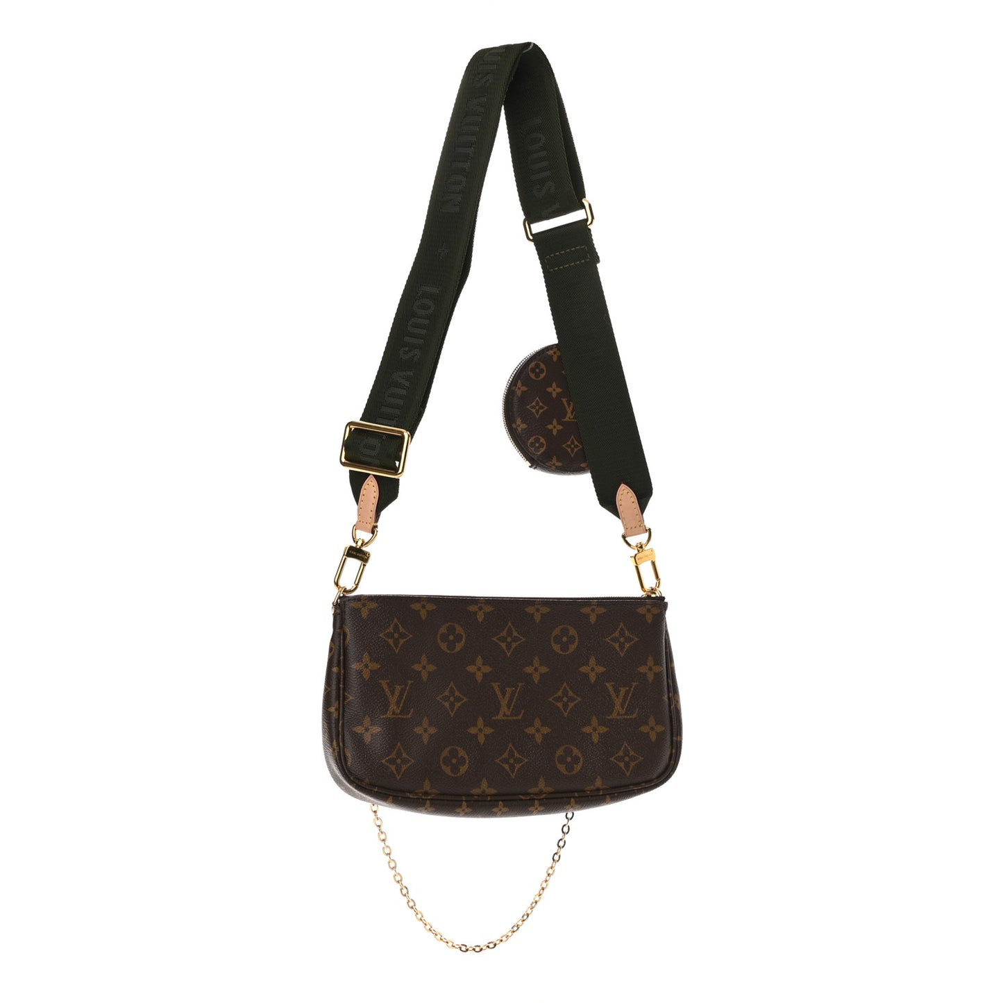 Monogram Multi Pochette Accessories Kaki