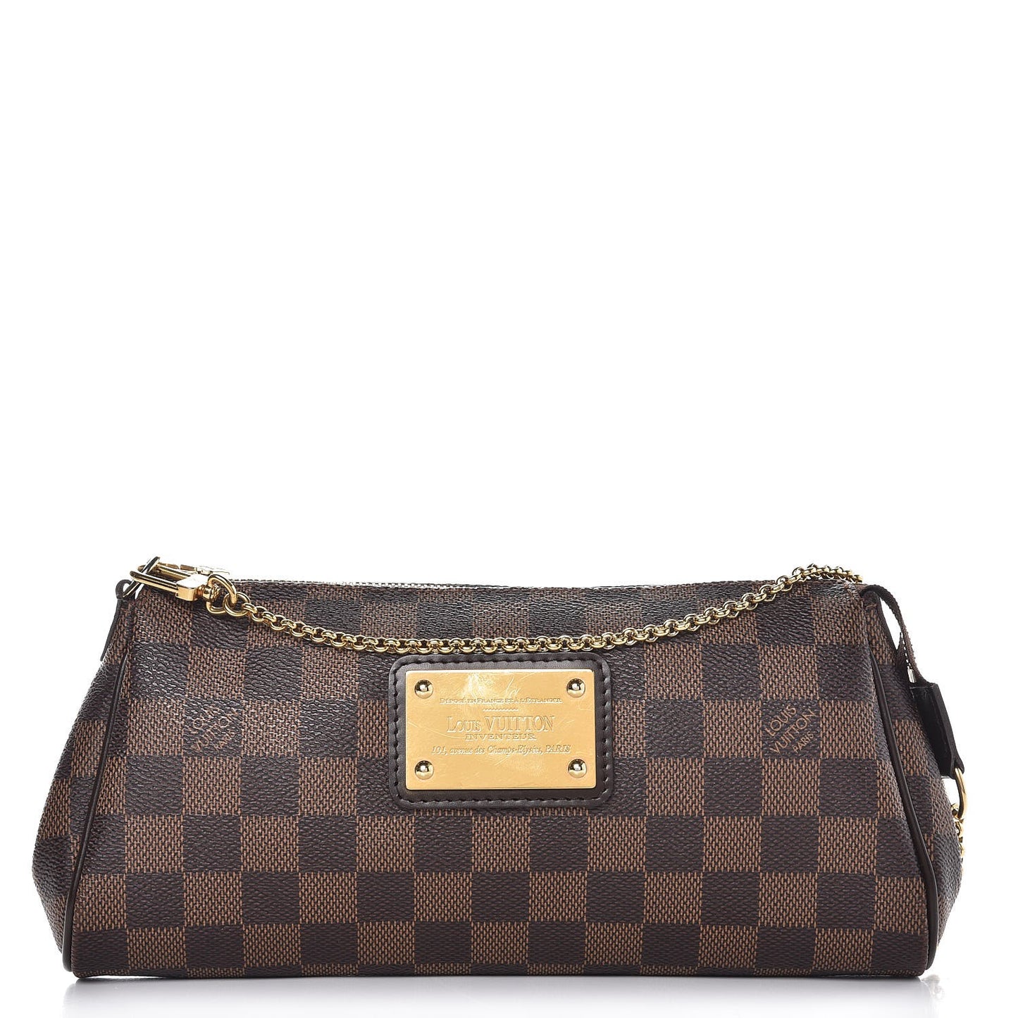 Damier Ebene Eva Clutch