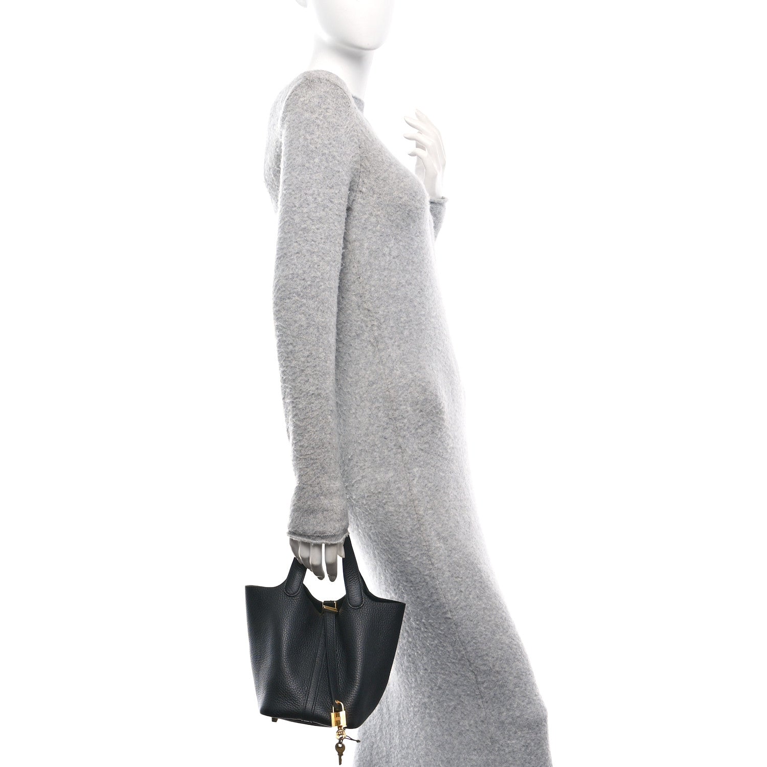 Hermes Taurillon Clemence Picotin Lock 18 PM Black 2 of 9