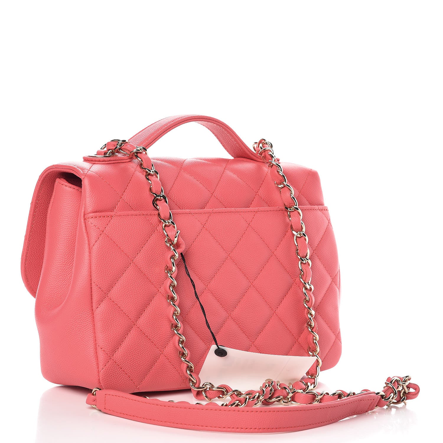 Chanel Caviar Quilted Medium Business Affinity Flap Pink 3 of 10