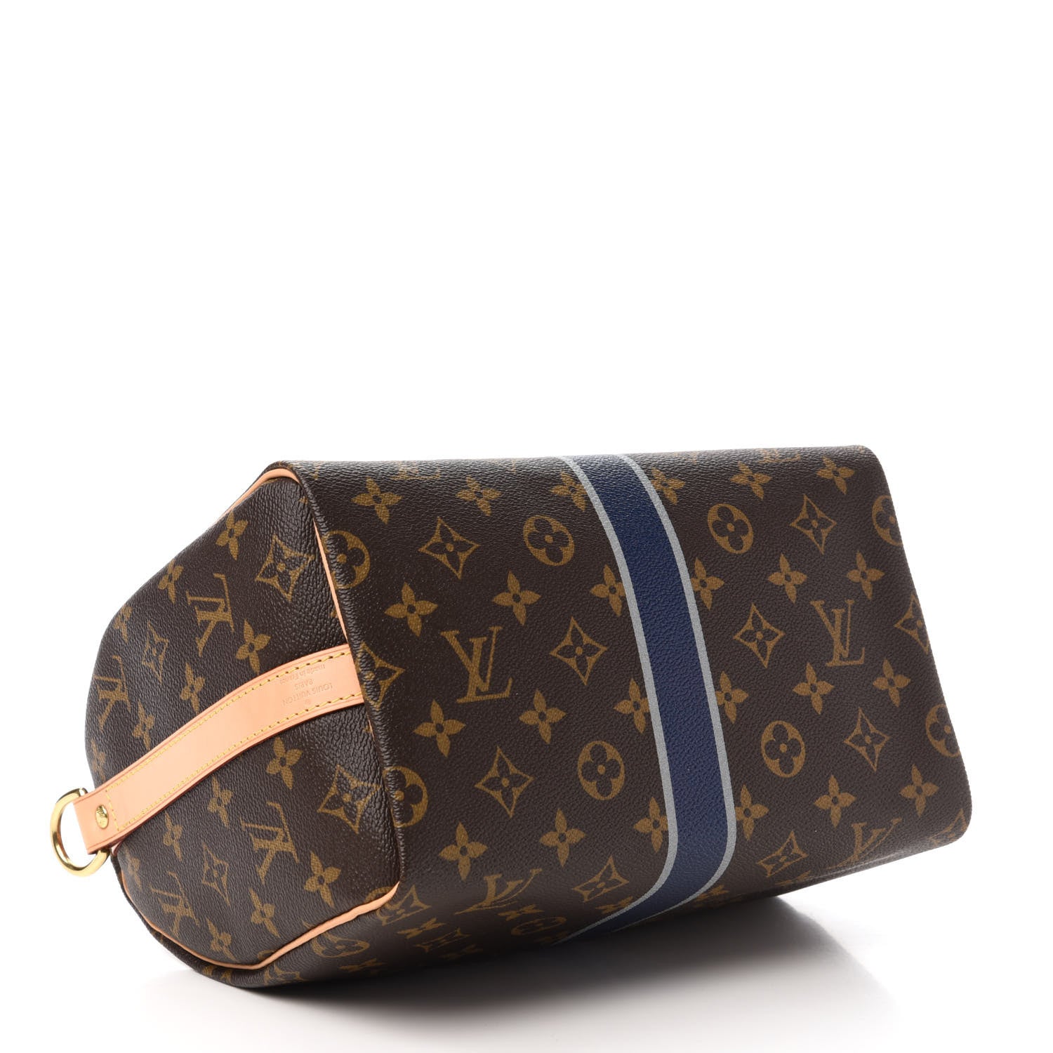 Louis Vuitton Monogram My LV Heritage Speedy Bandouliere 25 Bleu Marine Gris 4 of 10