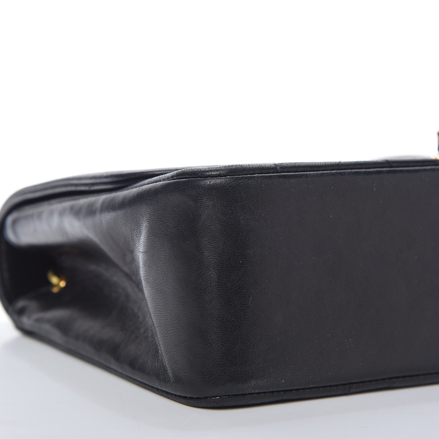 Chanel Lambskin Quilted Medium Single Flap Black 6 of 11