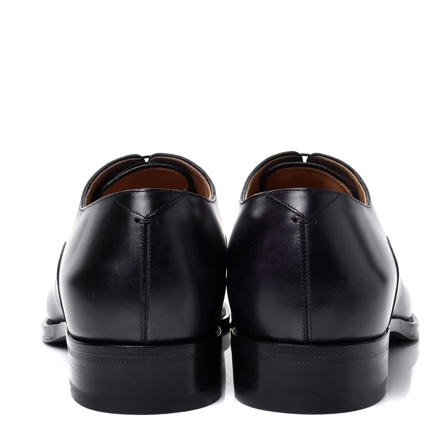 Calfskin Mens Vendome Richelieu 7.5 Black