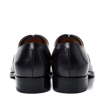 Louis Vuitton Calfskin Mens Vendome Richelieu 7.5 Black 6 of 10