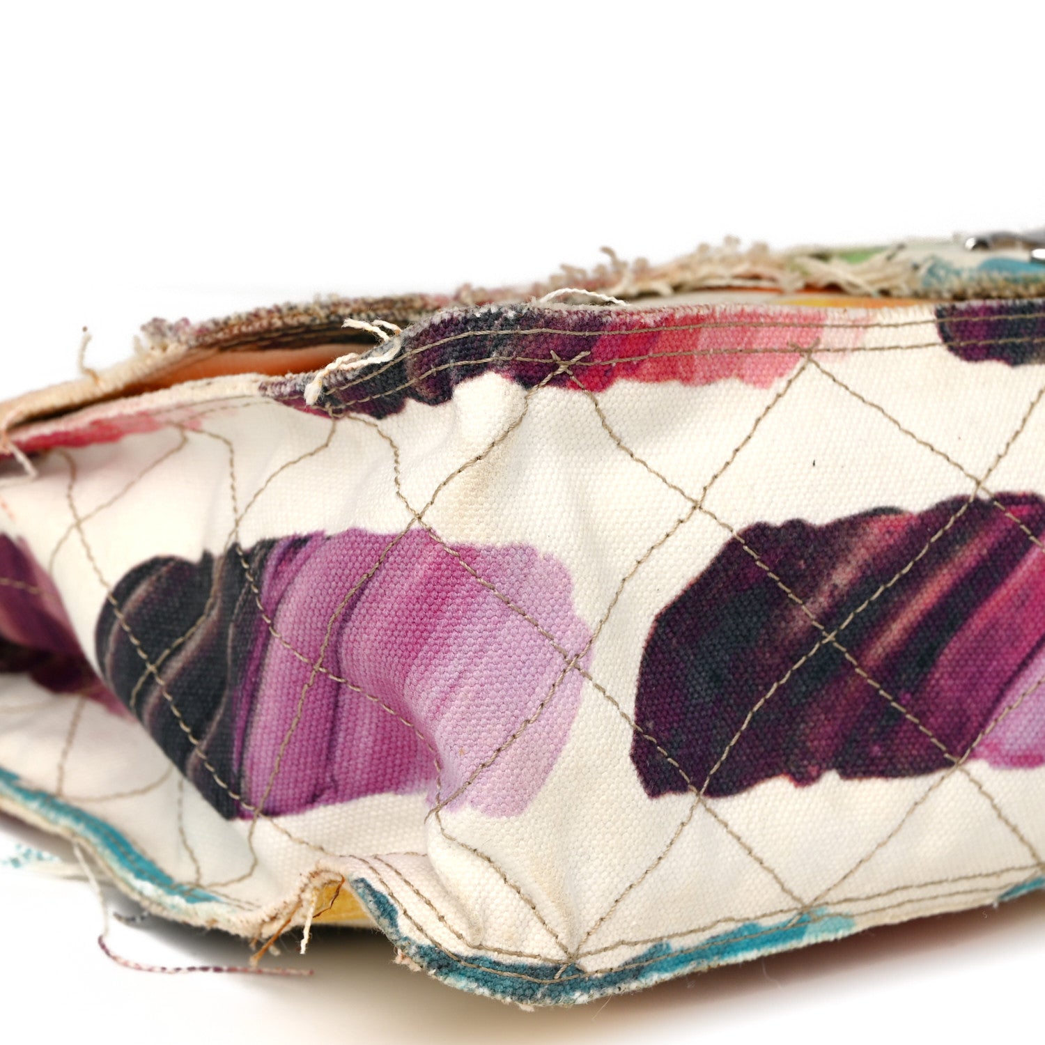 Chanel Canvas Jumbo Colorama Flap Multicolor 9 of 10