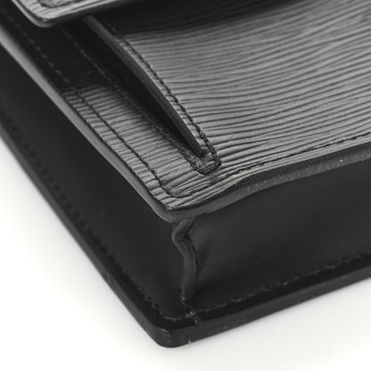 Louis Vuitton Epi Thames Clutch Black 7 of 8