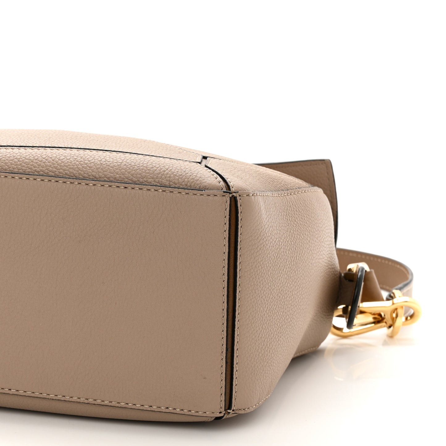 Grained Calfskin Small Puzzle Bag Sand Mink