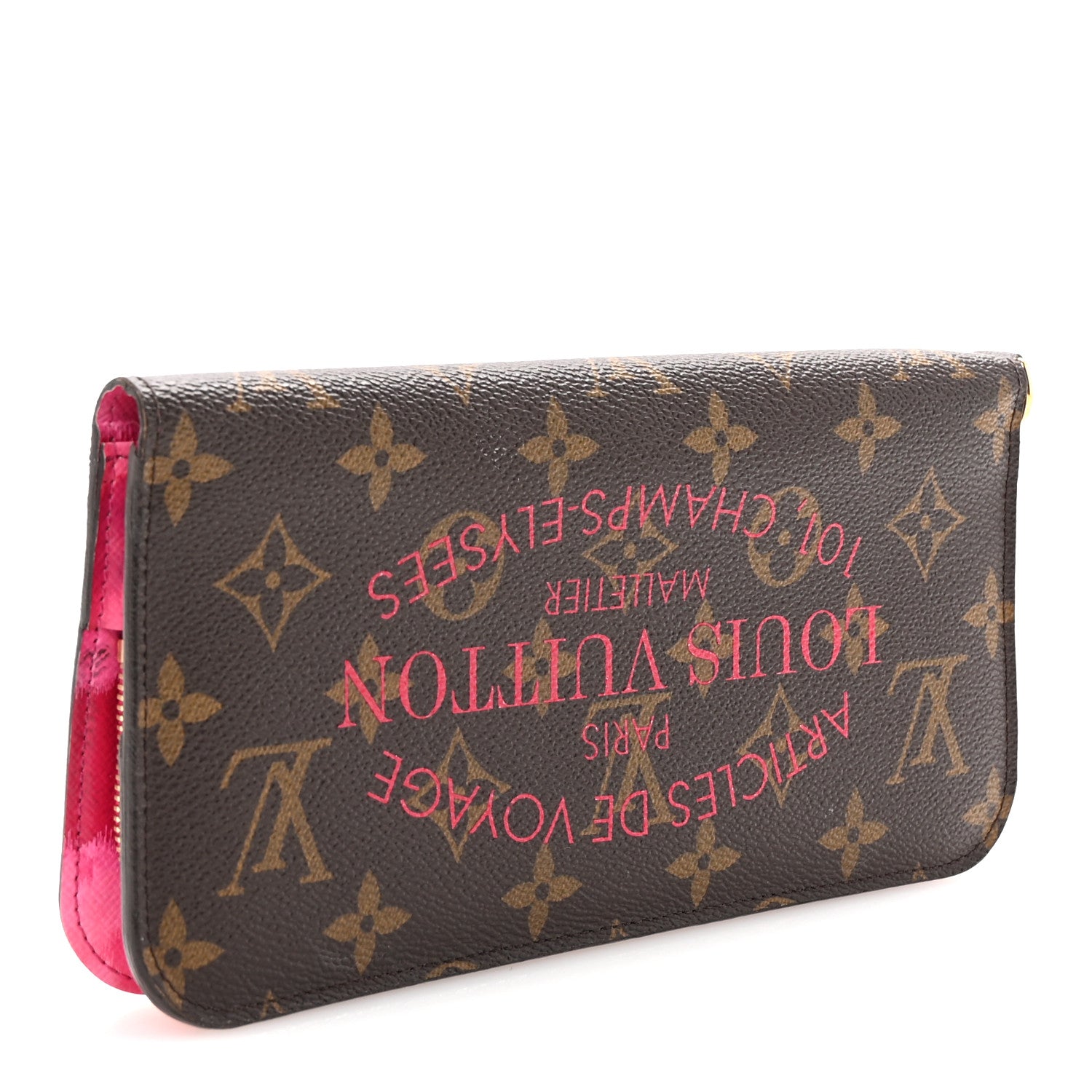 Louis Vuitton Monogram Articles de Voyage Ikat Insolite Wallet Rose Indien 3 of 6