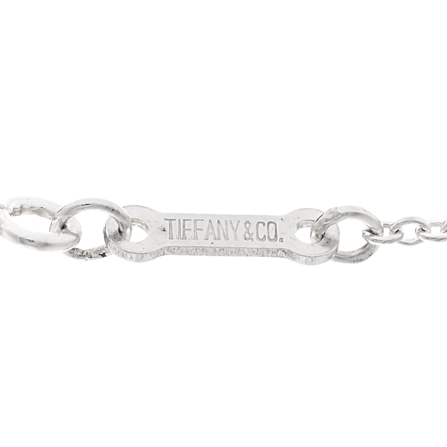 Sterling Silver Elsa Peretti Apple Pendant Necklace