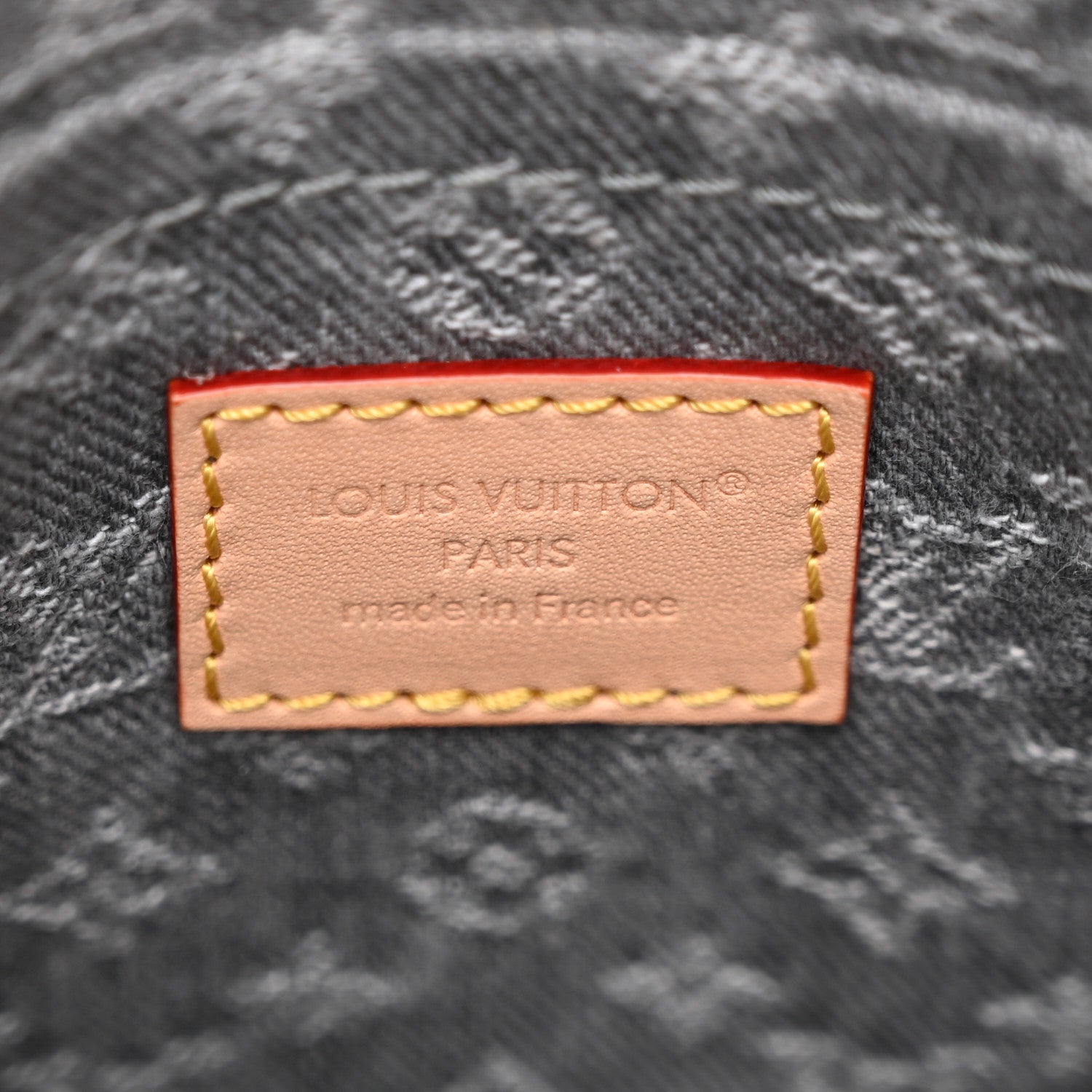 Louis Vuitton Monogram Denim Speedy Soft 30 Washed Gray 6 of 9