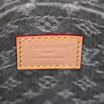 Louis Vuitton Monogram Denim Speedy Soft 30 Washed Gray 6 of 9