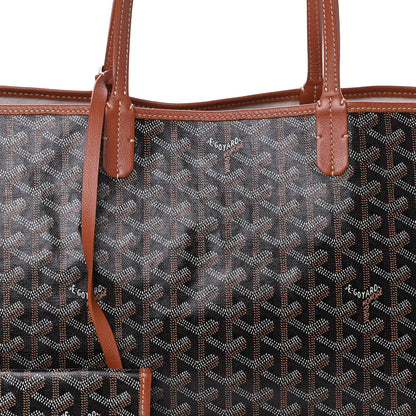 Goyard Goyardine Saint Louis PM Black Gold 8 of 8