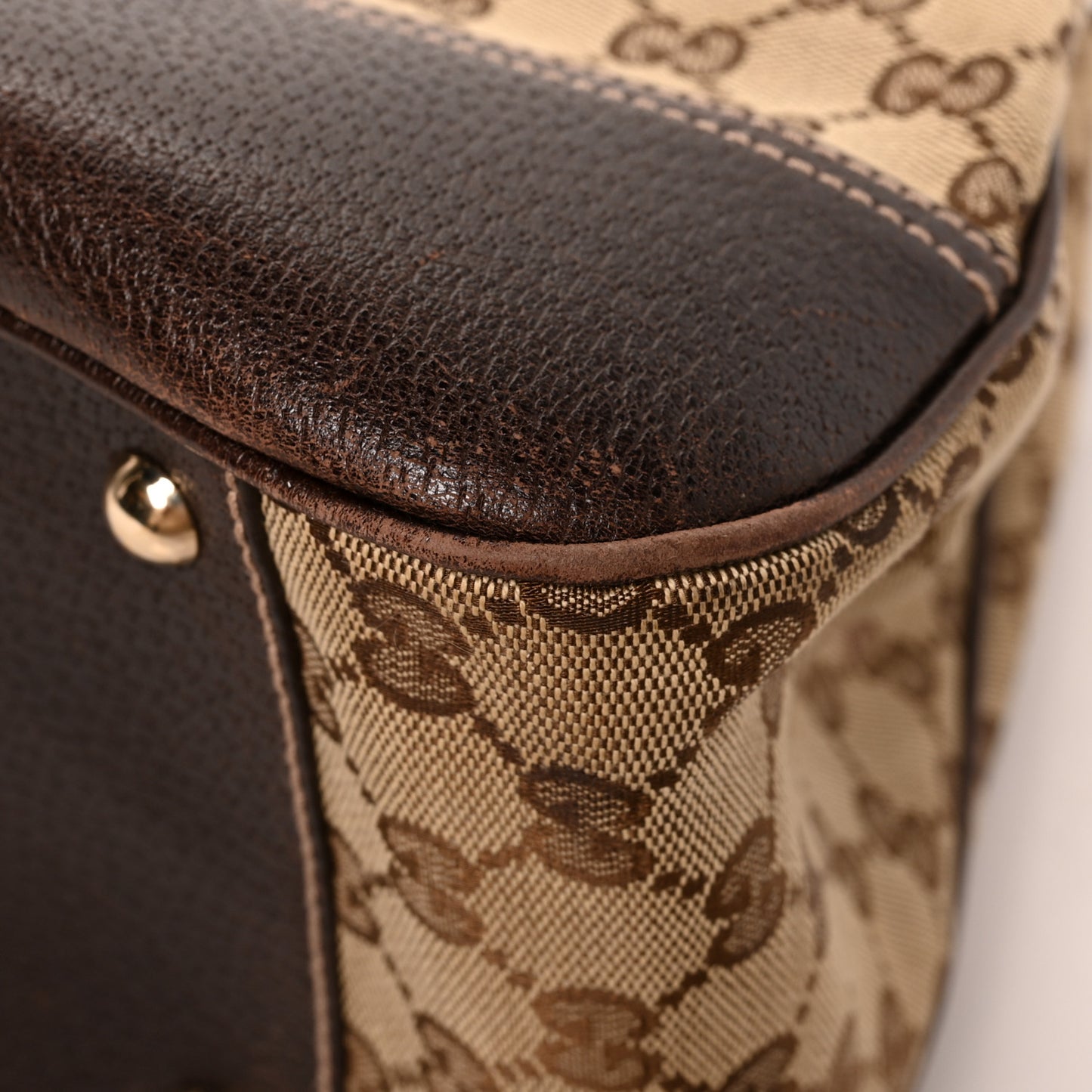 Monogram Large Princy Tote Dark Brown